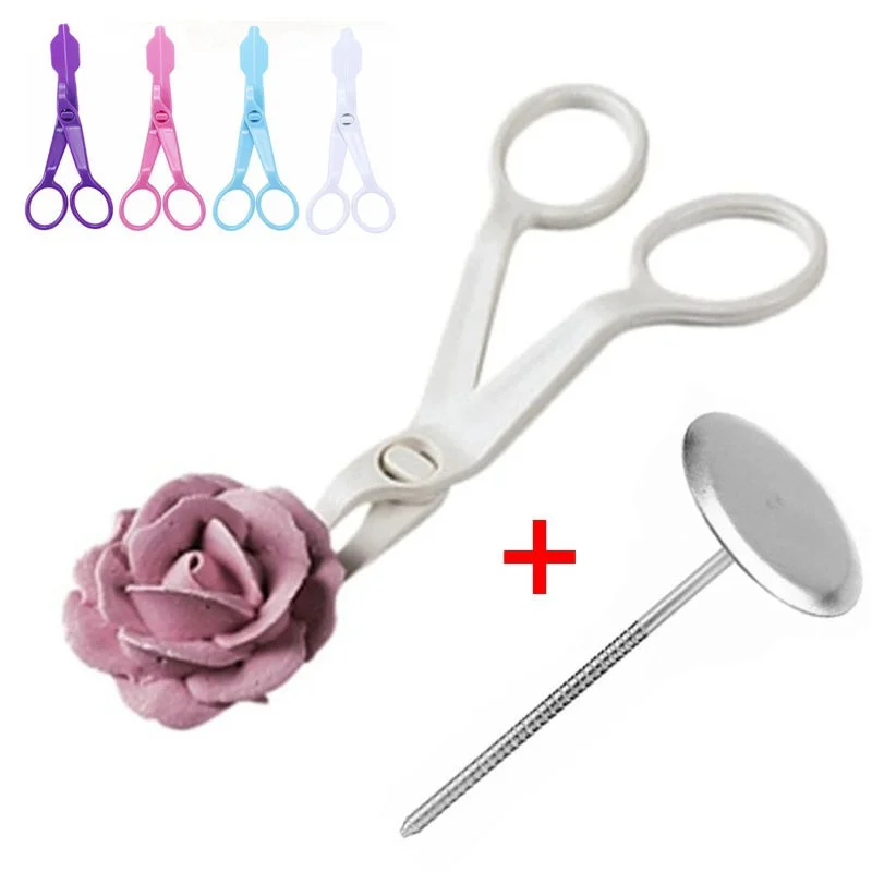 Nail Art Wedding - 2 Pz/set Tubi Fiore Forbici di