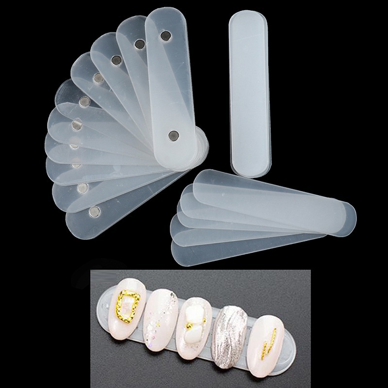 Striping Tape Nail - 10/100PCS Punte per unghie finte Espositore