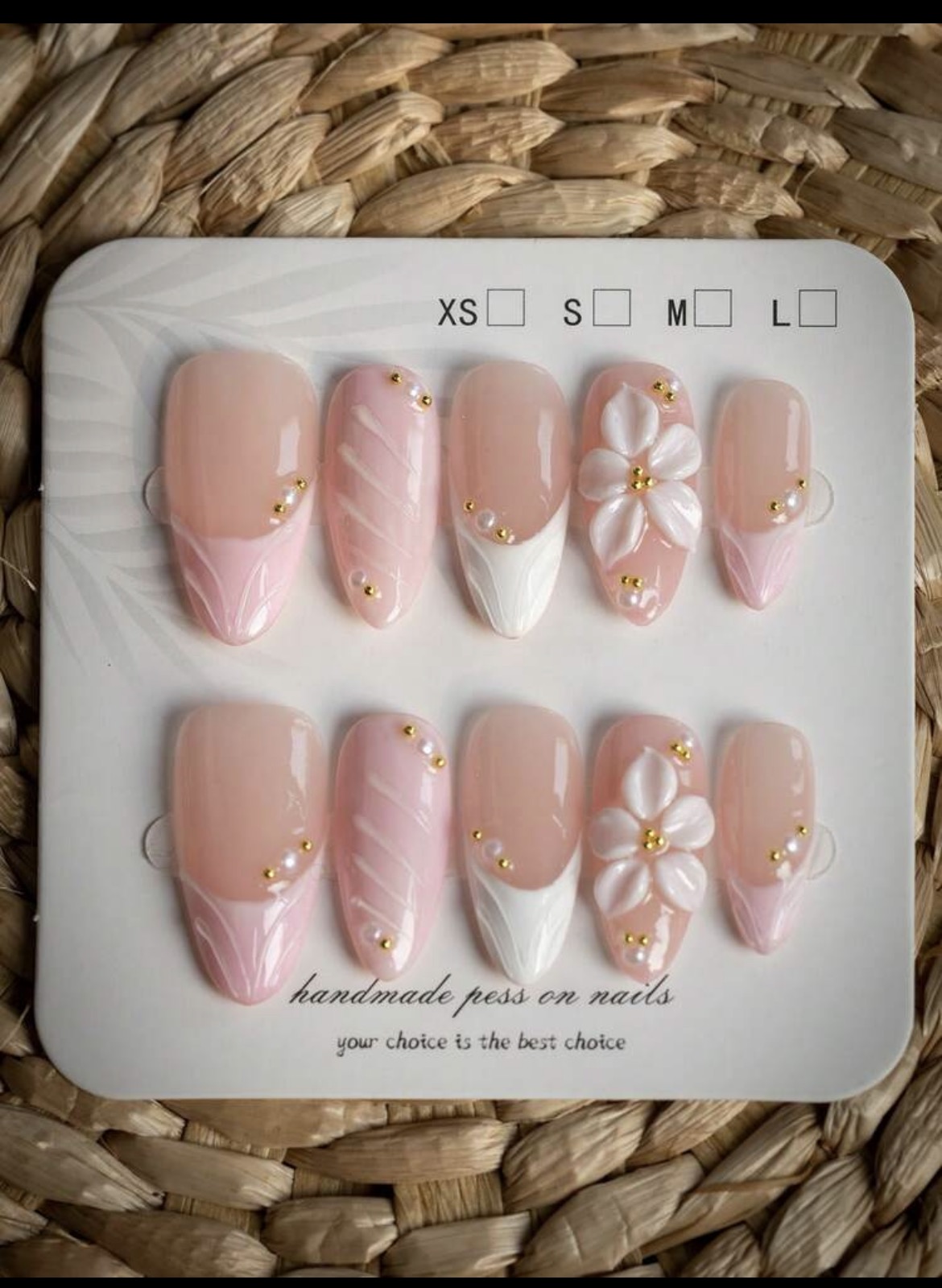 10 pezzi di unghie finte a for - Nail Art Wedding recensione e prezzo