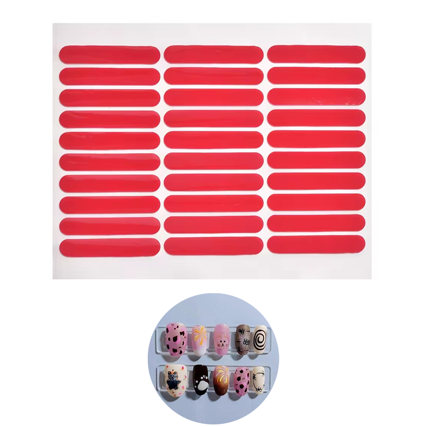 LULAA Nastro biadesivo in cris - Striping Tape Nail recensione e prezzo