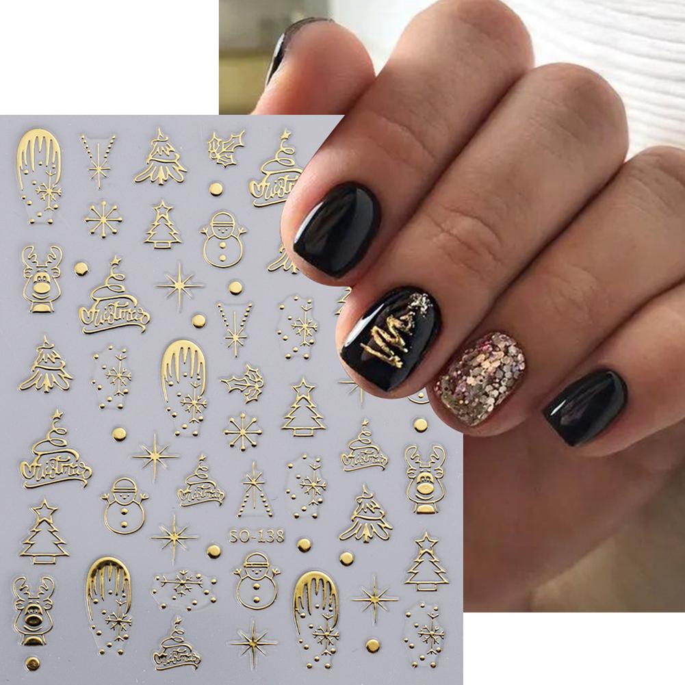 Adesivi natalizi per nail art  - Nail Art Xmas Design recensione e prezzo
