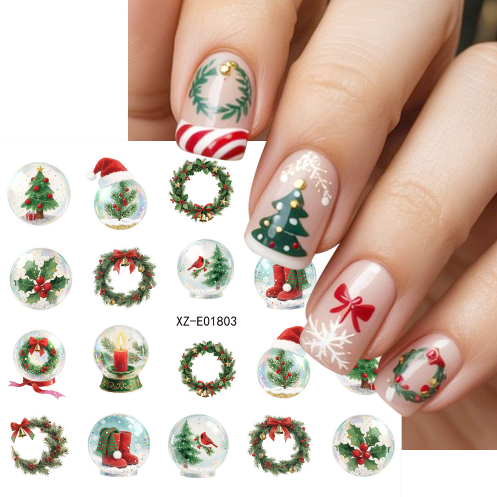 30 pezzi/set di adesivi per un - Nail Art Xmas Design recensione e prezzo