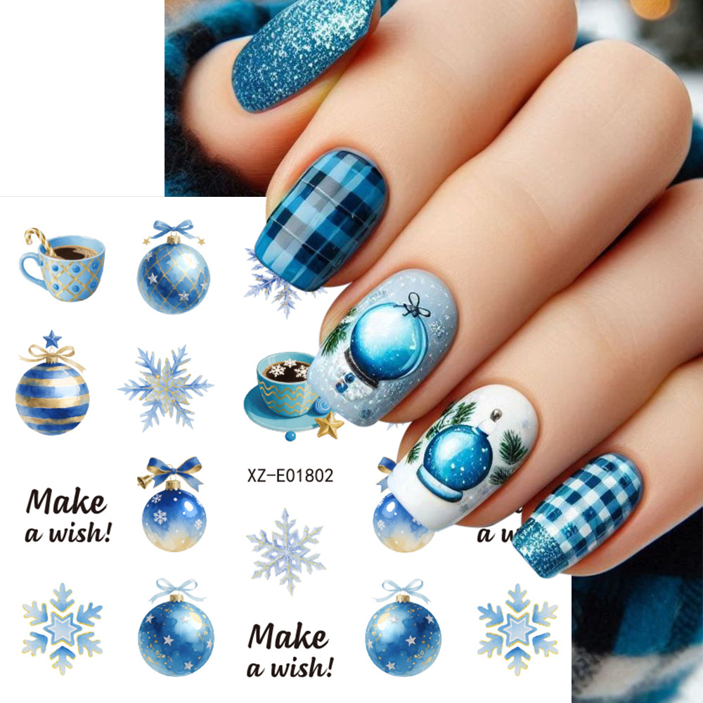 30 pezzi/set di adesivi per un - Nail Art Xmas Design recensione e prezzo