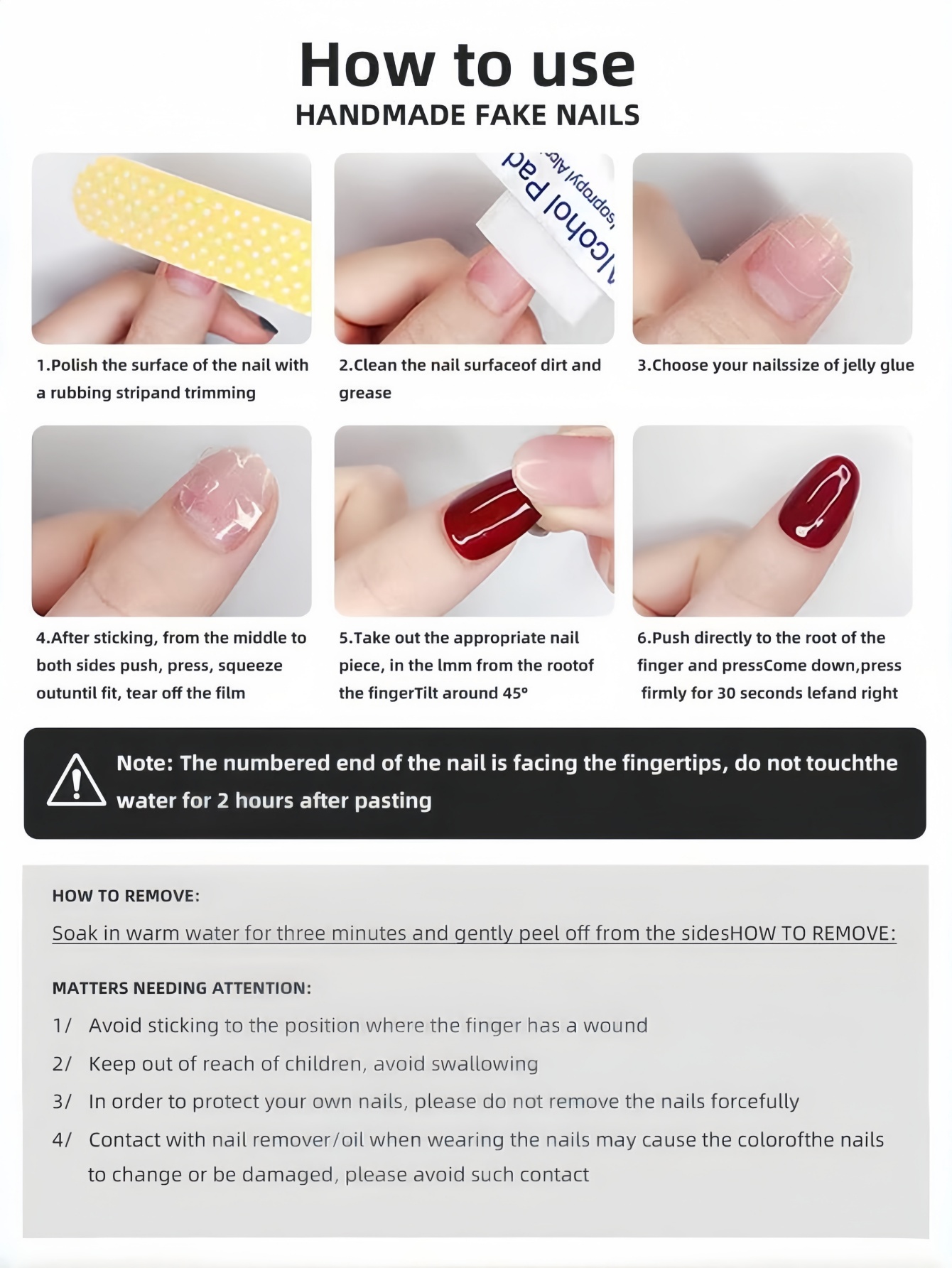 10 unghie finte corte a forma  - Nail Art Wedding recensione e prezzo