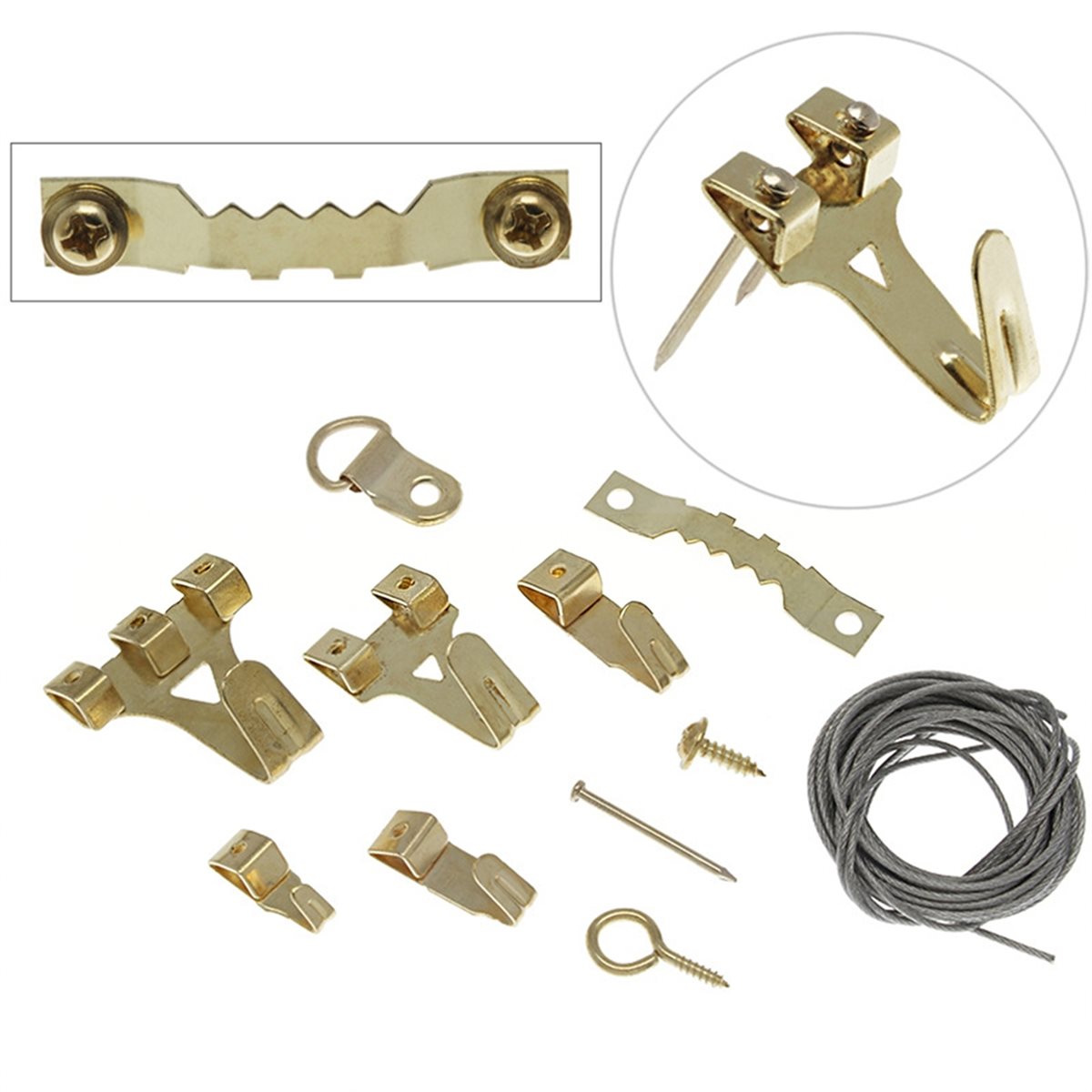 PHONE&GEAR Kit di 195 Pezzi pe - Nail Art Gold recensione e prezzo