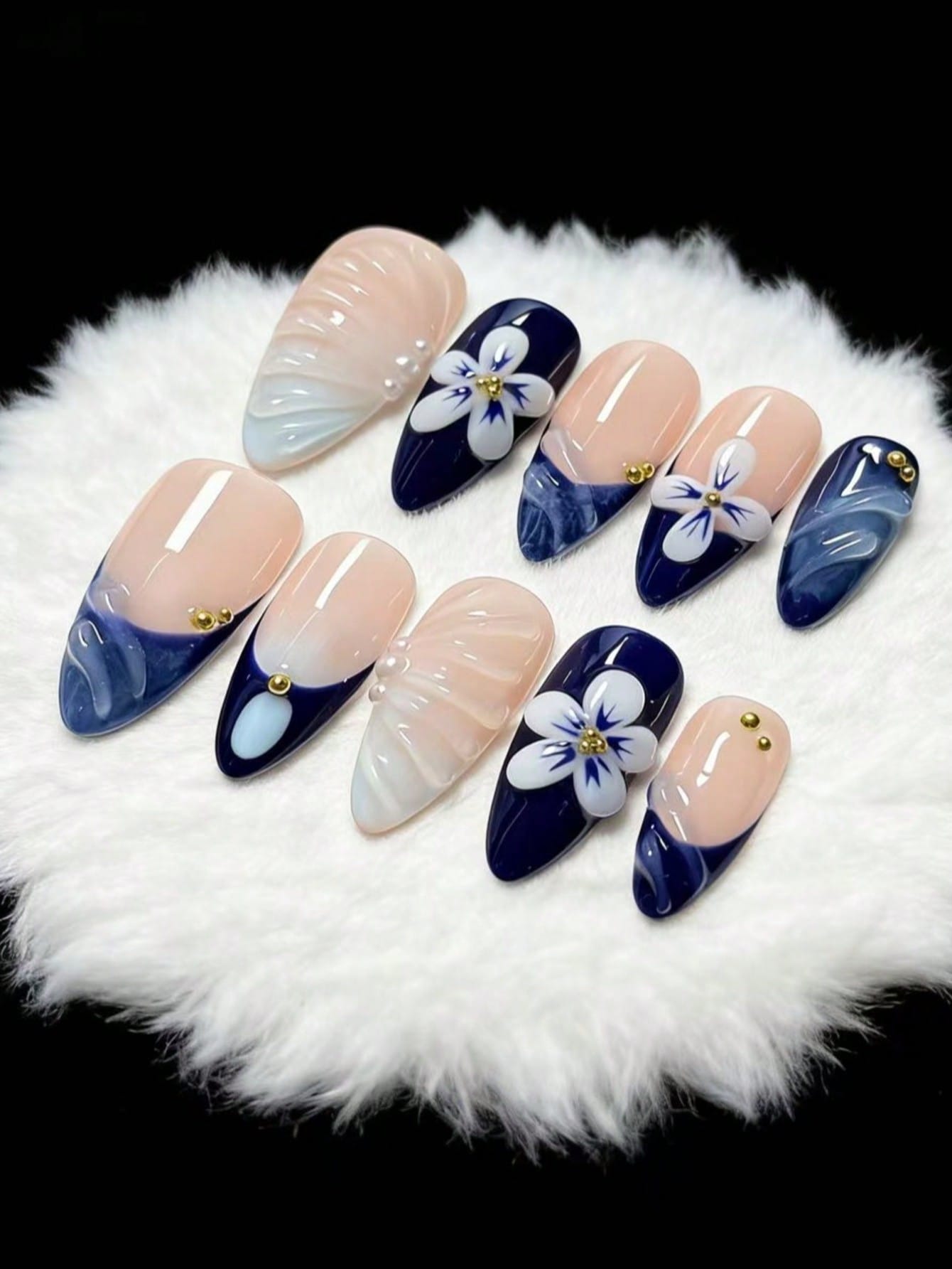 Set da 10 pezzi di nail art fa - Nail Art French Nails recensione e prezzo