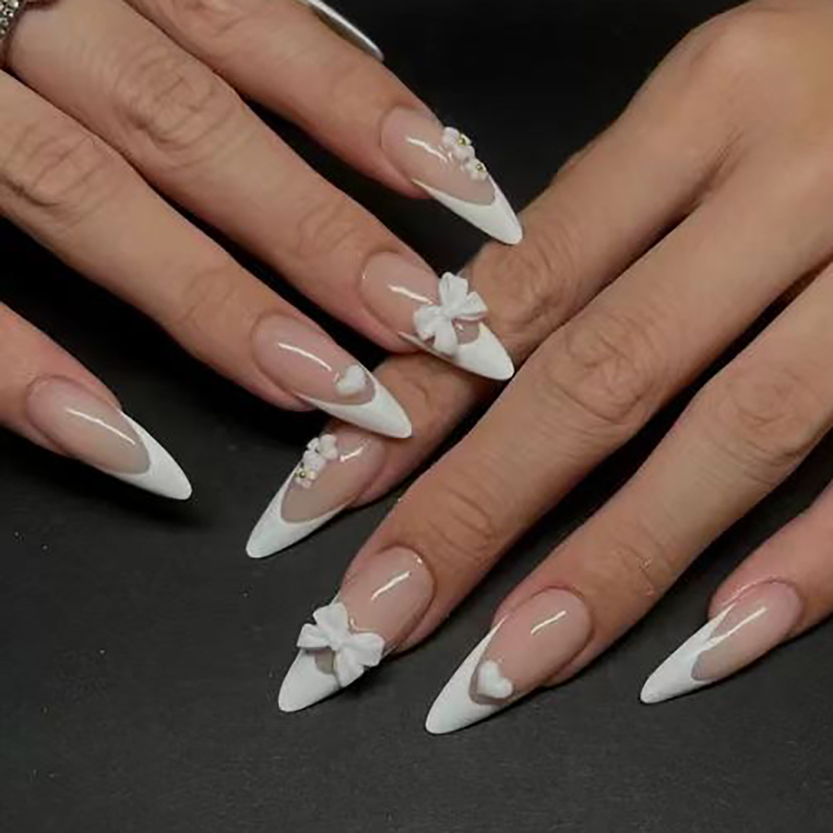 24 pezzi di strass alla moda c - Nail Art French Nails recensione e prezzo