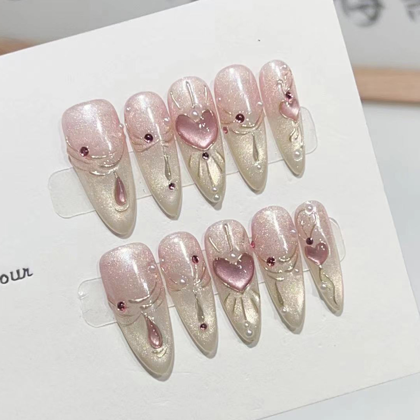 10 pezzi di mandorla lucida st - Nail Art Wedding recensione e prezzo