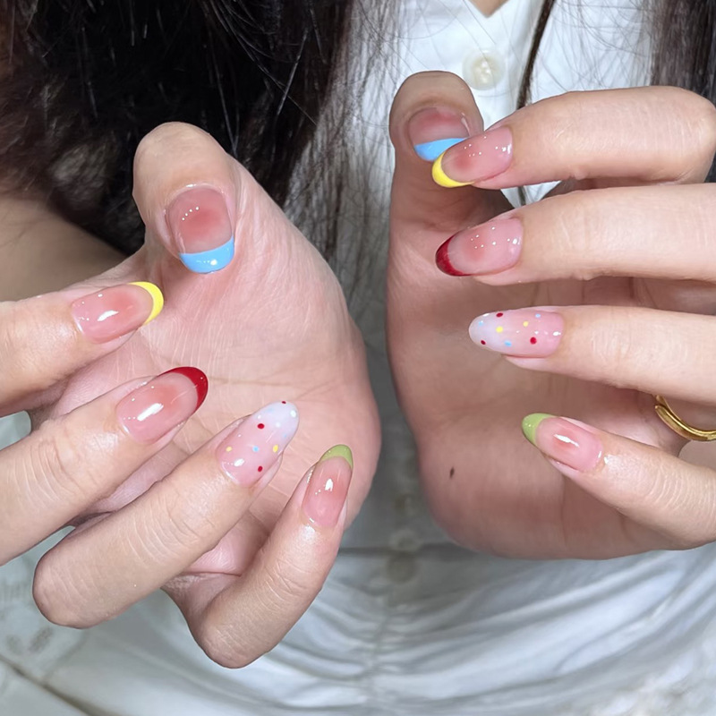 Set di 24 Unghie Finte a Mando - Nail Art French Nails recensione e prezzo