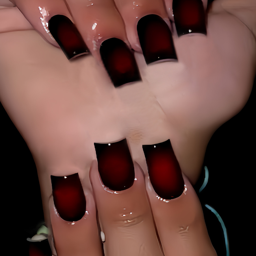 Unghie finte corte quadrate pe - Nail Art French Nails recensione e prezzo