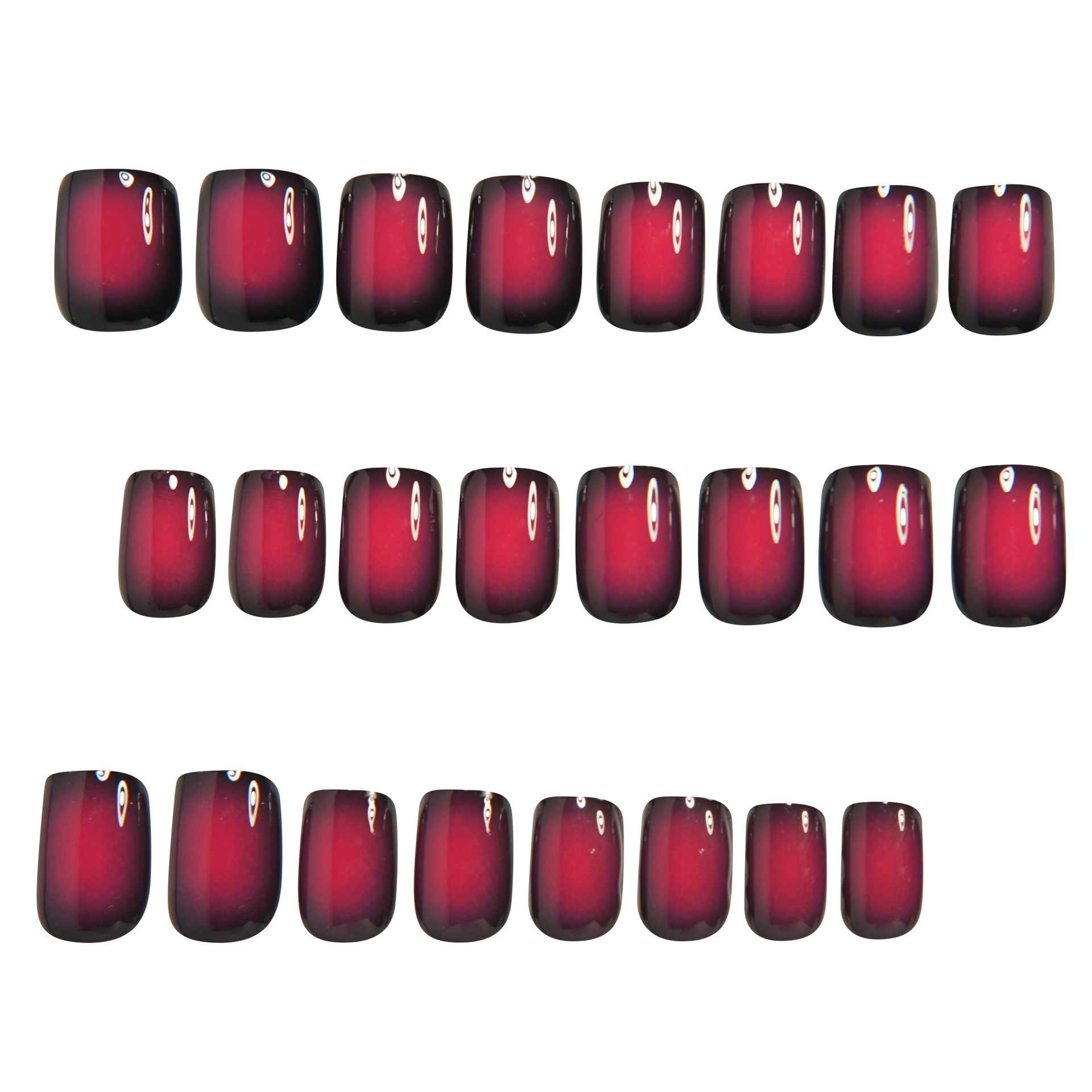 Unghie finte corte quadrate pe - Nail Art French Nails recensione e prezzo