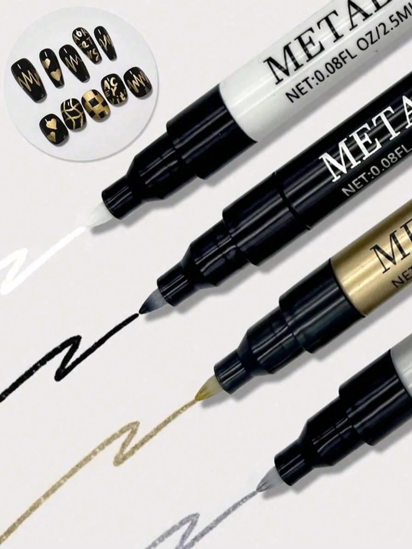 Penna per Nail Art 0,8mm, 1 Pe - Nail Art Gold recensione e prezzo