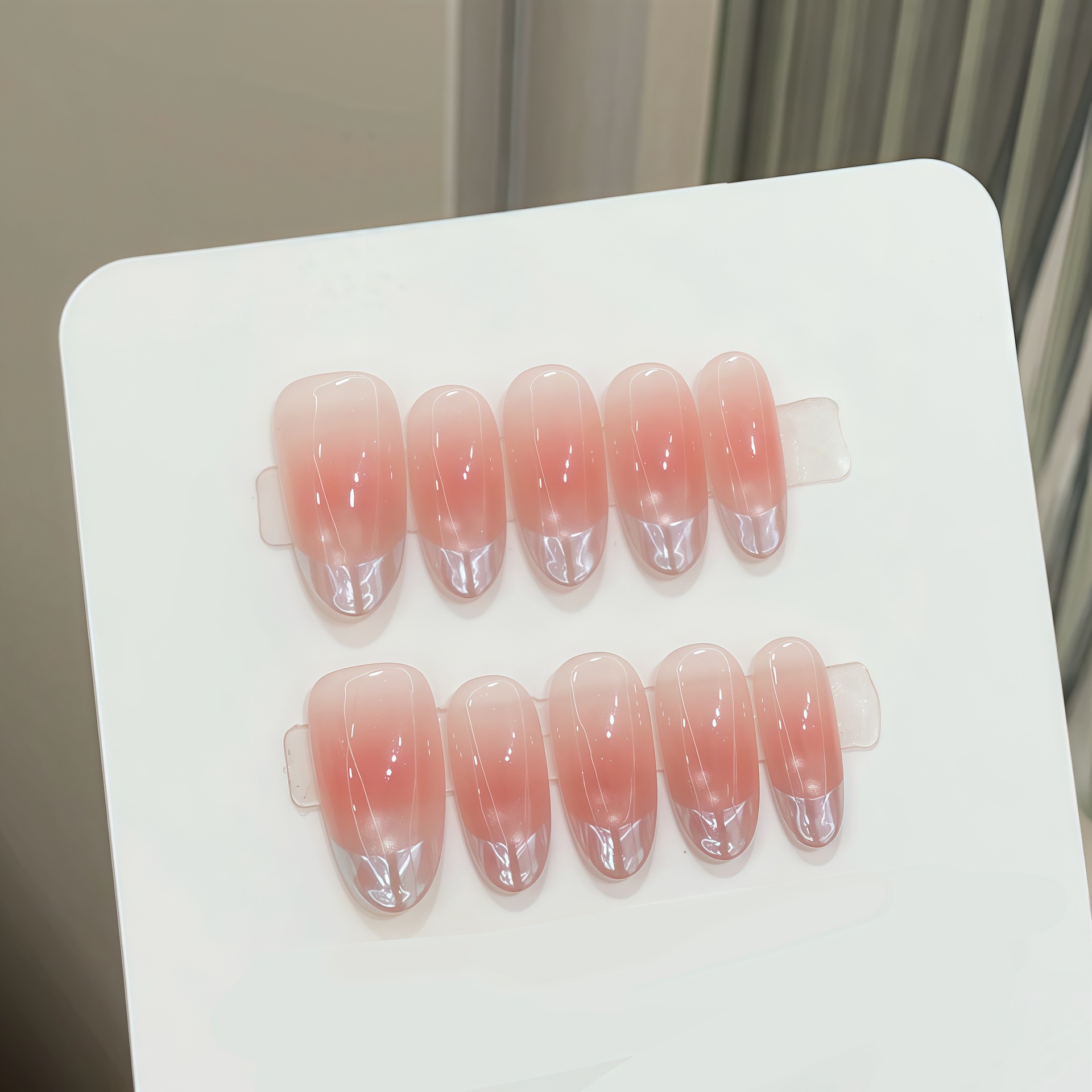 10 pezzi di unghie finte ovali - Nail Art French Nails recensione e prezzo