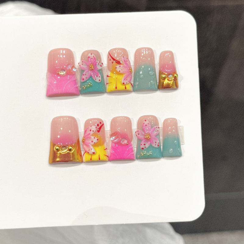 10 pezzi unghie finte stile oc - Nail Art French Nails recensione e prezzo
