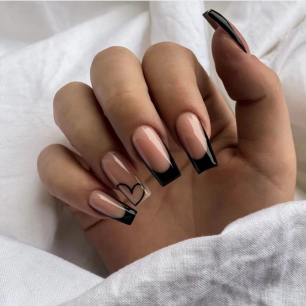 24 pezzi set di unghie finte f - Nail Art French Nails recensione e prezzo