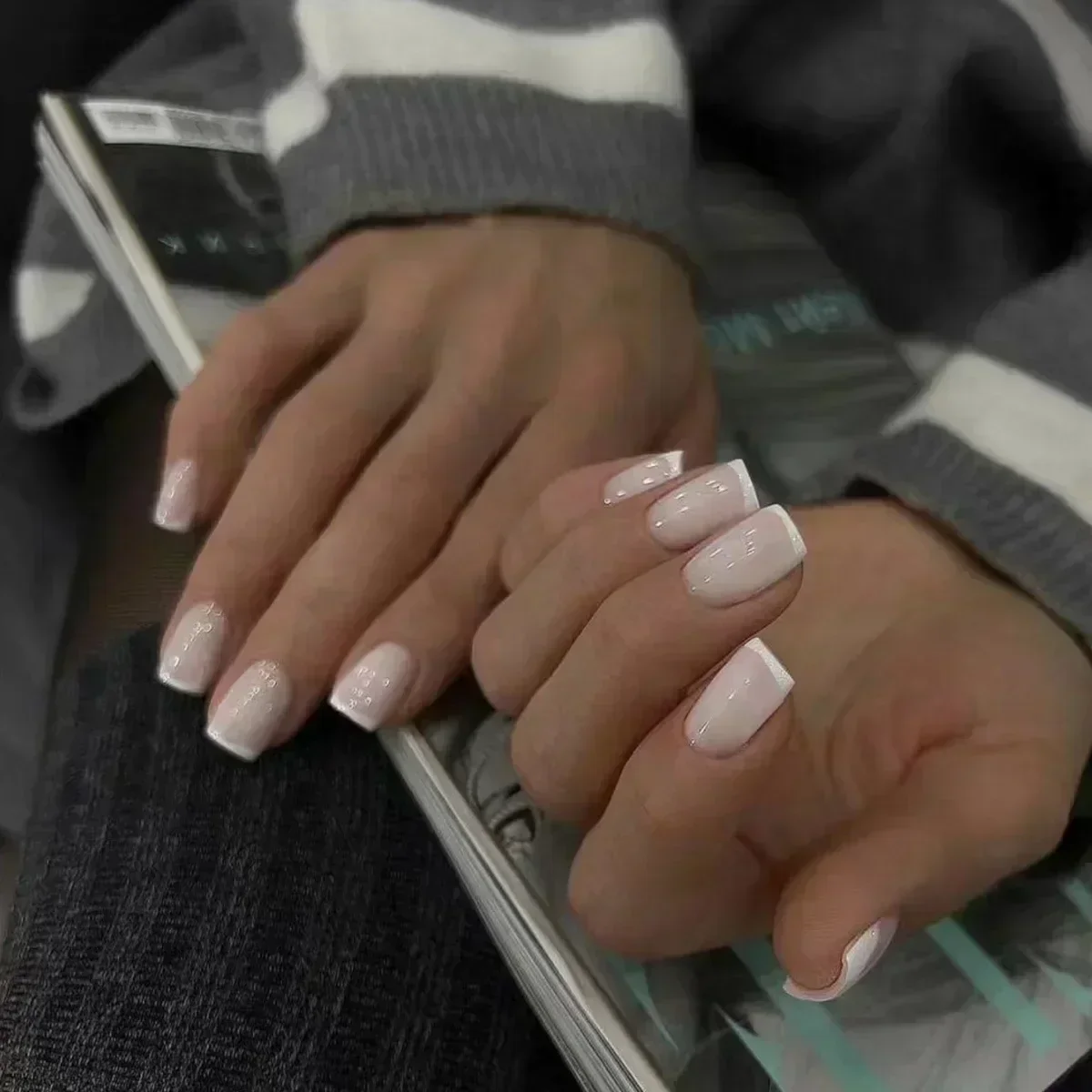 24 pezzi semplici unghie stacc - Nail Art French Nails recensione e prezzo