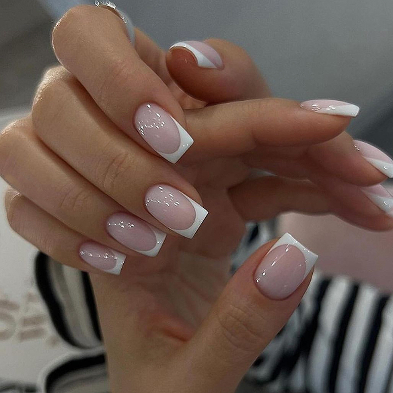 24 pezzi semplici unghie stacc - Nail Art French Nails recensione e prezzo