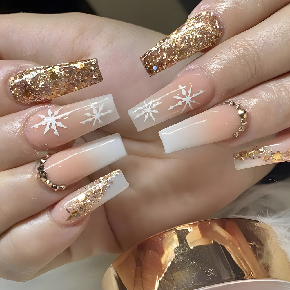 24 pezzi di fiori stampa sulle - Nail Art French Nails recensione e prezzo
